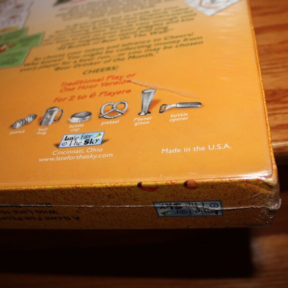 3/$118❤️sealed Monopoly Brew-Opoly Board Game Brewery Beer Made in USA Gift Fun - Picture 5 of 5